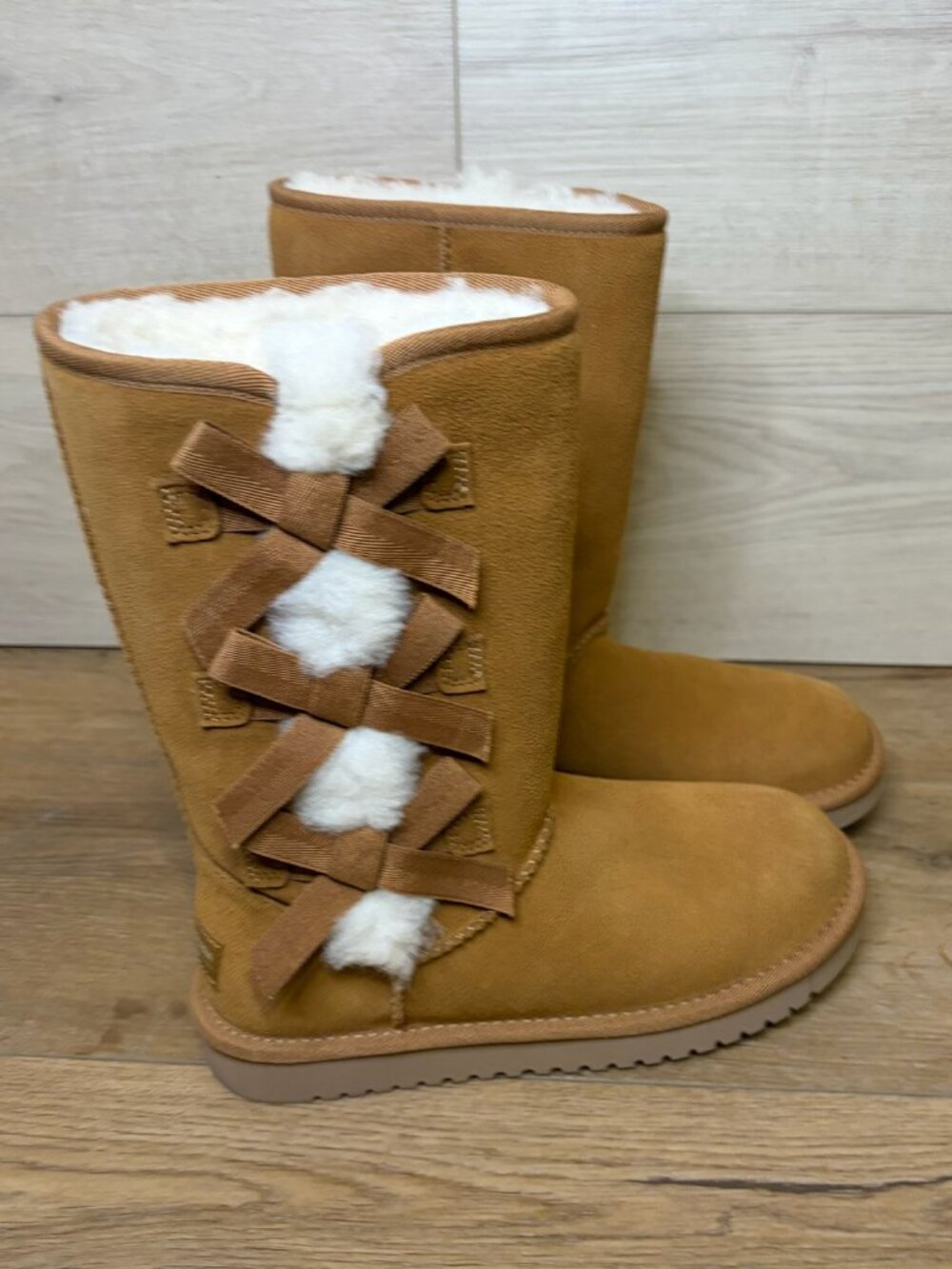Koolaburra by Ugg Women Victoria Tall Boots Chestnut Size 5